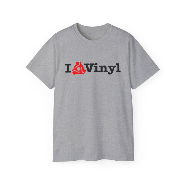 I Love Vinyl ヘビーウェイトTシャツ
