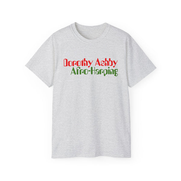 Dorothy Ashby Afro Harping ヘビーウェイトTシャツ