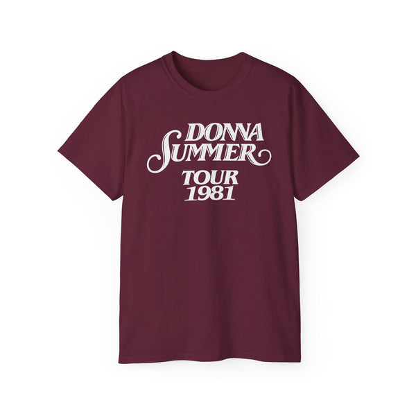 Donna Summer Tour 1981 ヘビーウェイトTシャツ