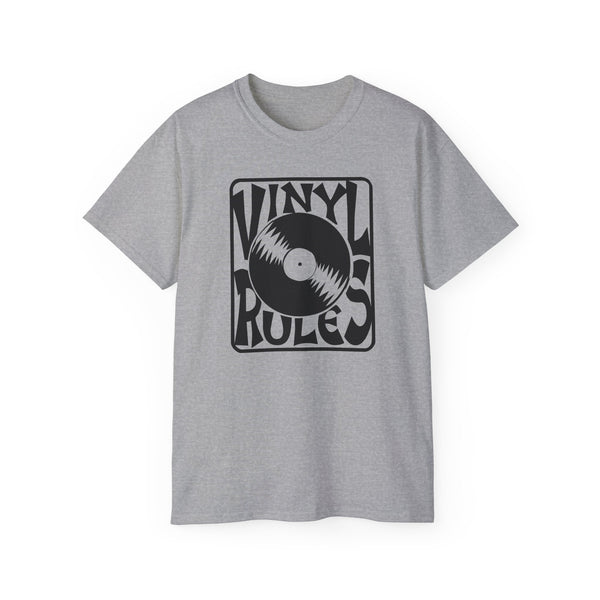 Vinyl Rules ヘビーウェイトTシャツ