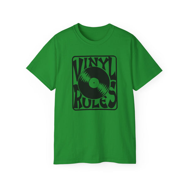Vinyl Rules ヘビーウェイトTシャツ