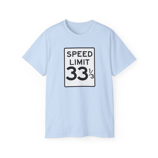 Speed Limit 33 RPM ヘビーウェイトTシャツ