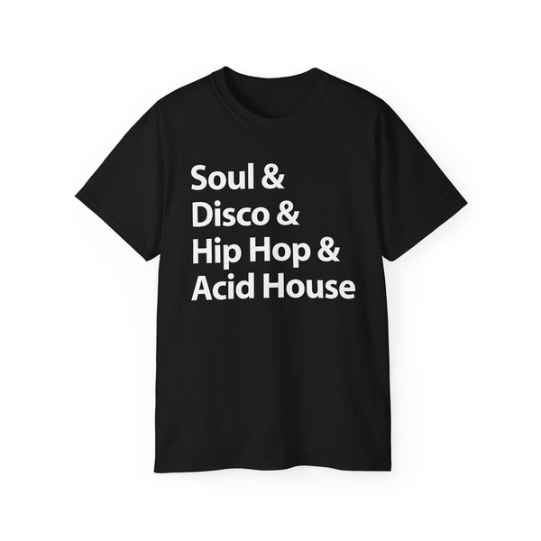 Soul Disco Hip Hop Acid House ヘビーウェイトTシャツ