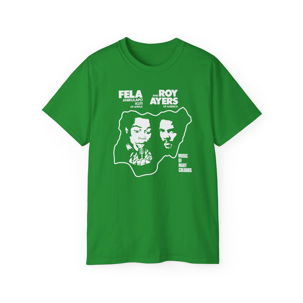 Fela Kuti Roy Ayers ヘビーウェイトTシャツ