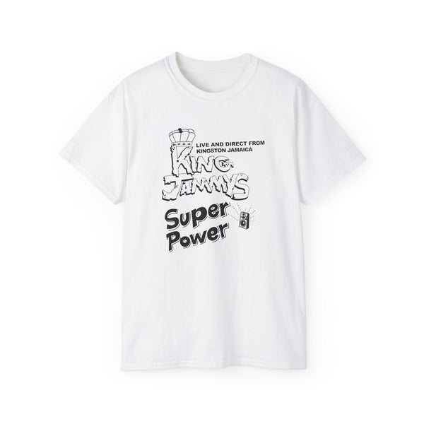 King Jammy's Super Power ヘビーウェイトTシャツ