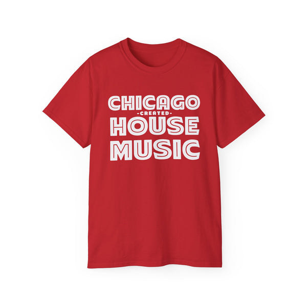 Chicago Created House Music ヘビーウェイトTシャツ