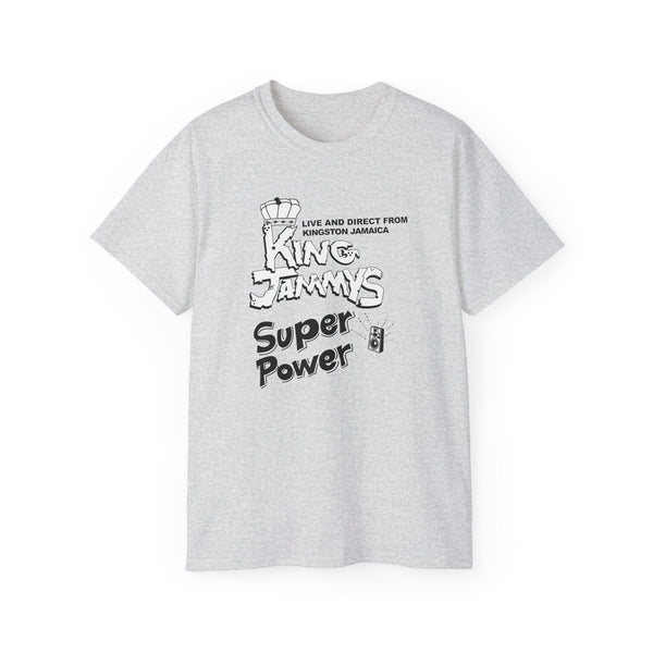King Jammy's Super Power ヘビーウェイトTシャツ
