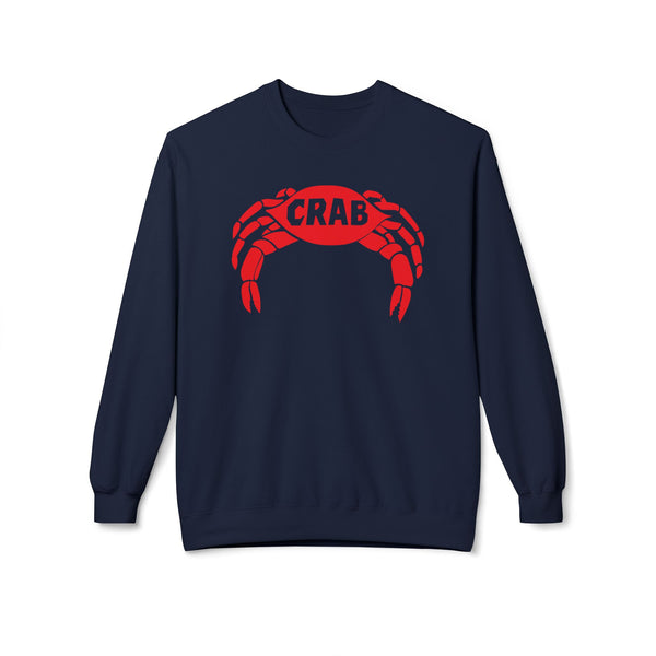Crab Records クルーネックトレーナー