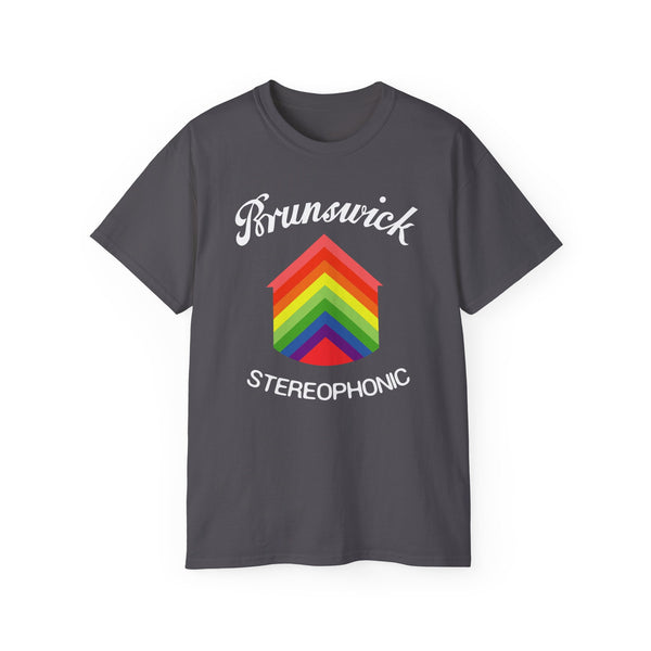 Brunswick Records Stereophonic ヘビーウェイトTシャツ