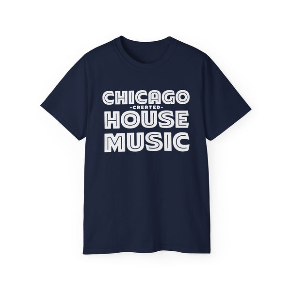 Chicago Created House Music ヘビーウェイトTシャツ