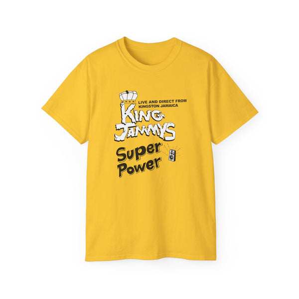 King Jammy's Super Power ヘビーウェイトTシャツ