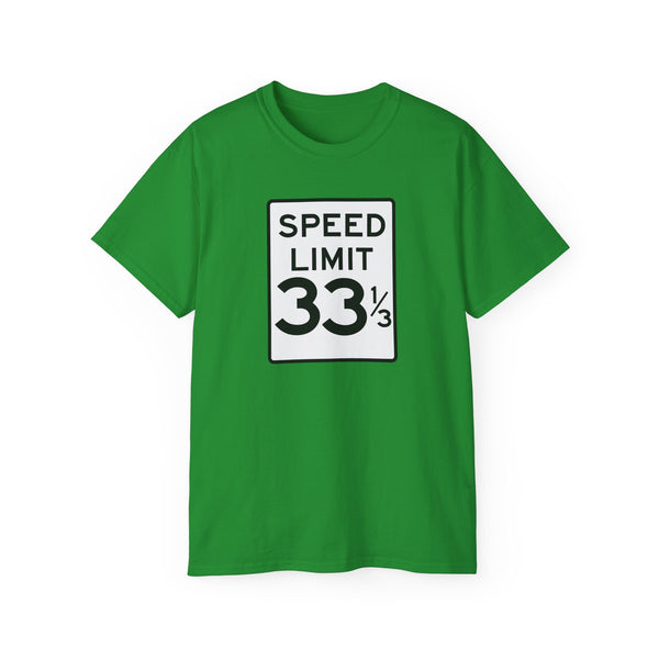 Speed Limit 33 RPM ヘビーウェイトTシャツ