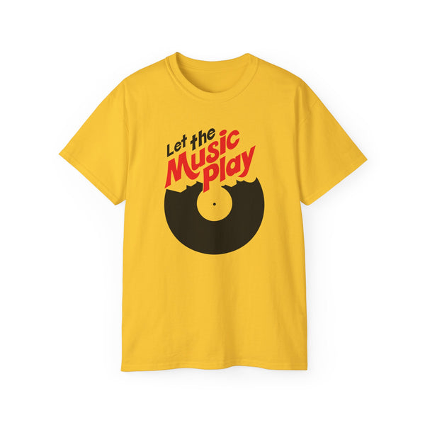 Let The Music Play ヘビーウェイトTシャツ