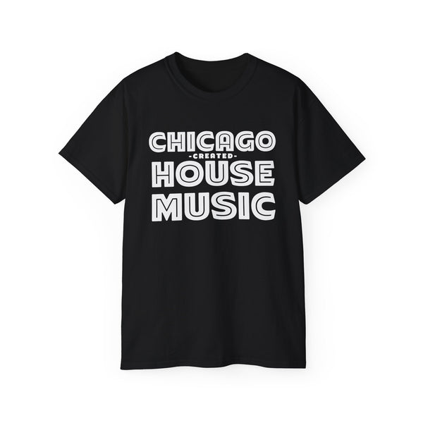 Chicago Created House Music ヘビーウェイトTシャツ