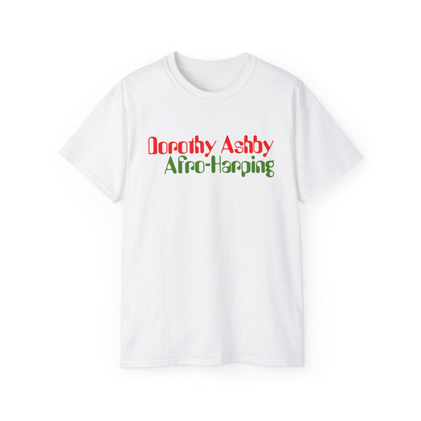 Dorothy Ashby Afro Harping ヘビーウェイトTシャツ