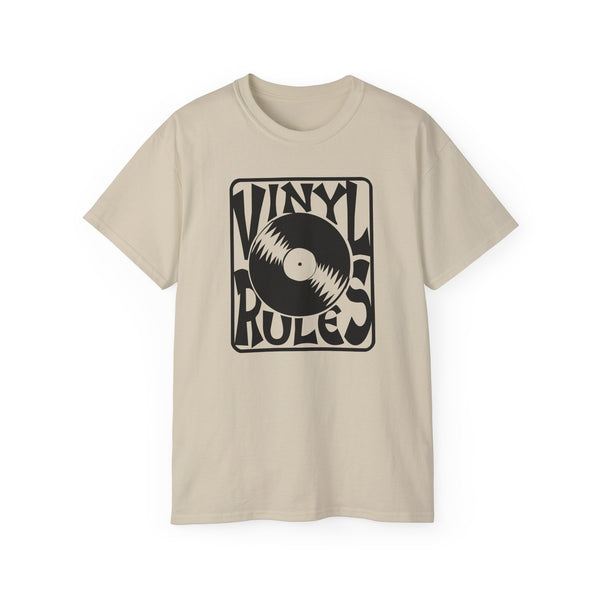 Vinyl Rules ヘビーウェイトTシャツ