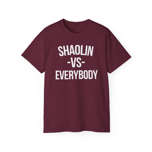 Shaolin vs Everybody ヘビーウェイトTシャツ
