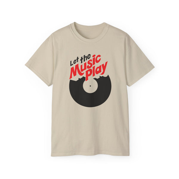 Let The Music Play ヘビーウェイトTシャツ