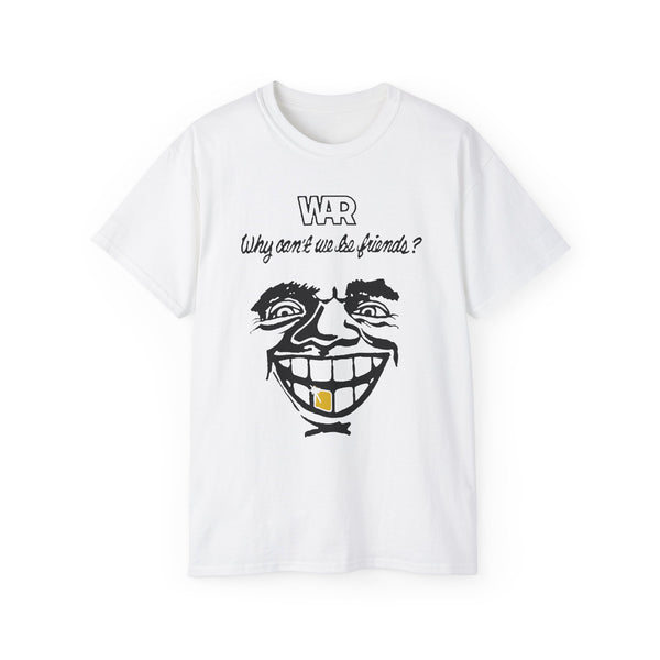 War Why Can't We Be Friends ヘビーウェイトTシャツ