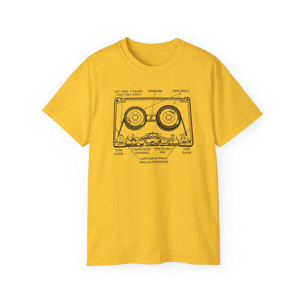How It Works: Cassette Tape ヘビーウェイトTシャツ