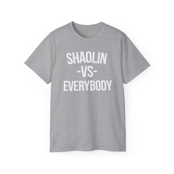 Shaolin vs Everybody ヘビーウェイトTシャツ
