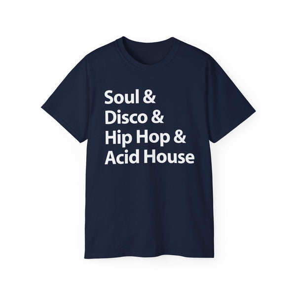 Soul Disco Hip Hop Acid House ヘビーウェイトTシャツ