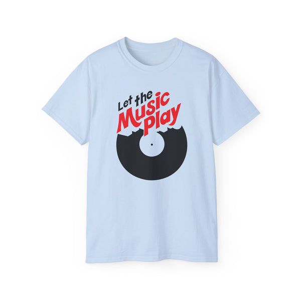 Let The Music Play ヘビーウェイトTシャツ
