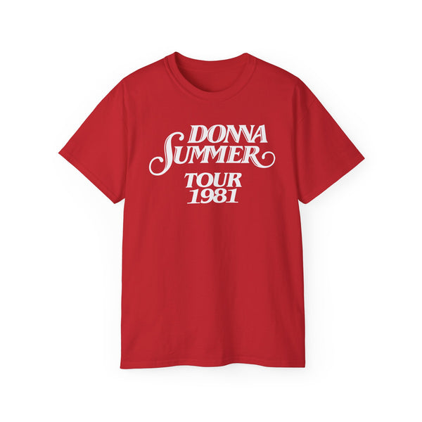 Donna Summer Tour 1981 ヘビーウェイトTシャツ