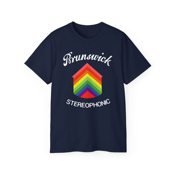 Brunswick Records Stereophonic ヘビーウェイトTシャツ