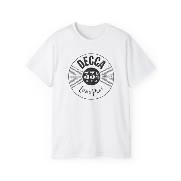 Decca Records Long Play ヘビーウェイトTシャツ