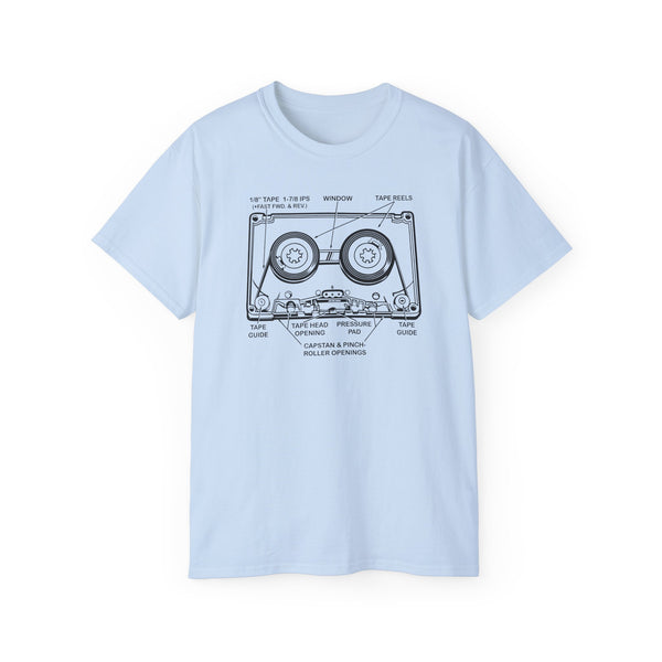 How It Works: Cassette Tape ヘビーウェイトTシャツ
