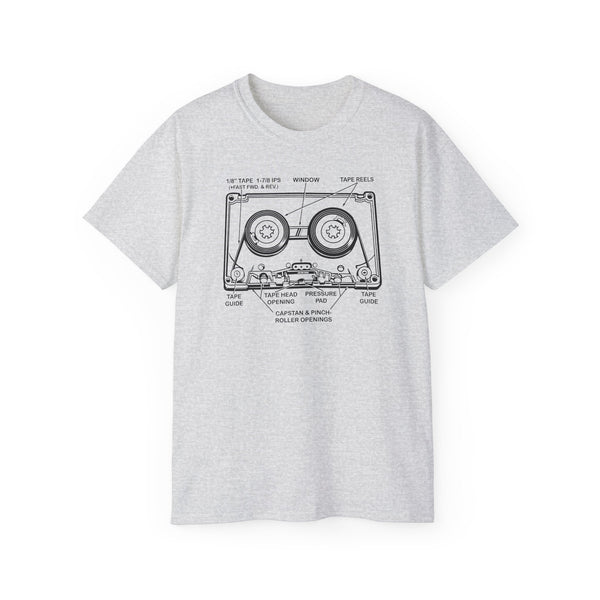 How It Works: Cassette Tape ヘビーウェイトTシャツ