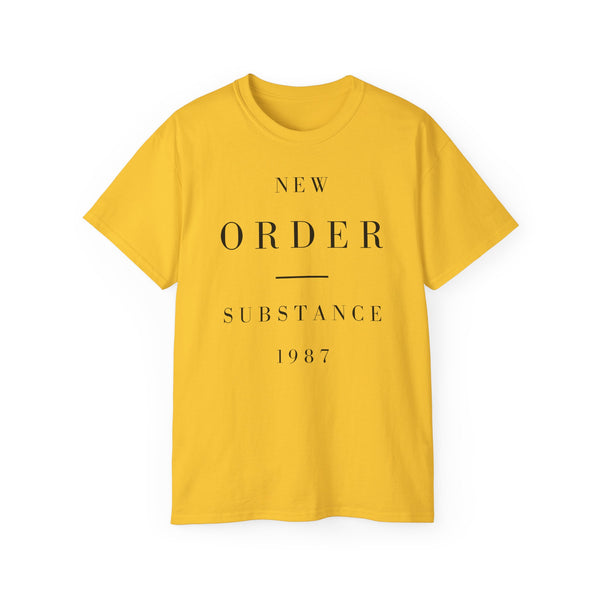 New Order Substance ヘビーウェイトTシャツ