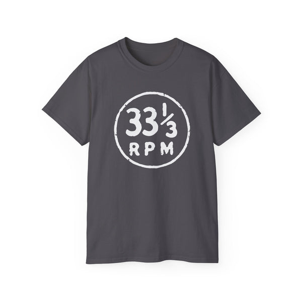 33 1/3 RPM ヘビーウェイトTシャツ