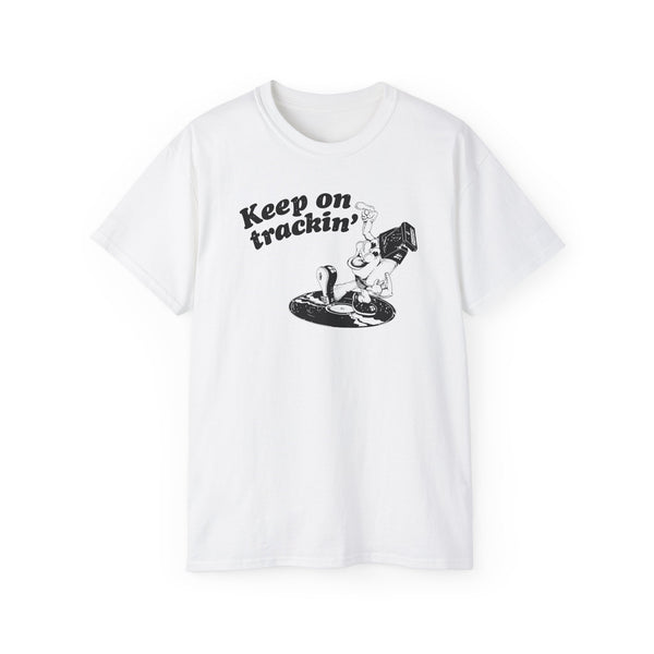 Keep On Tracking ヘビーウェイトTシャツ