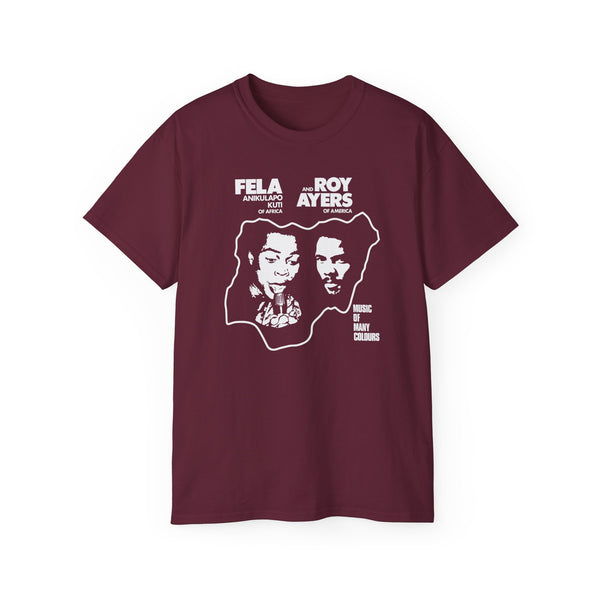 Fela Kuti Roy Ayers ヘビーウェイトTシャツ