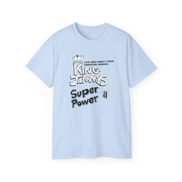 King Jammy's Super Power ヘビーウェイトTシャツ