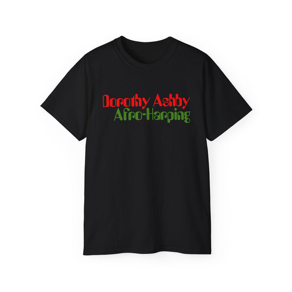 Dorothy Ashby Afro Harping ヘビーウェイトTシャツ