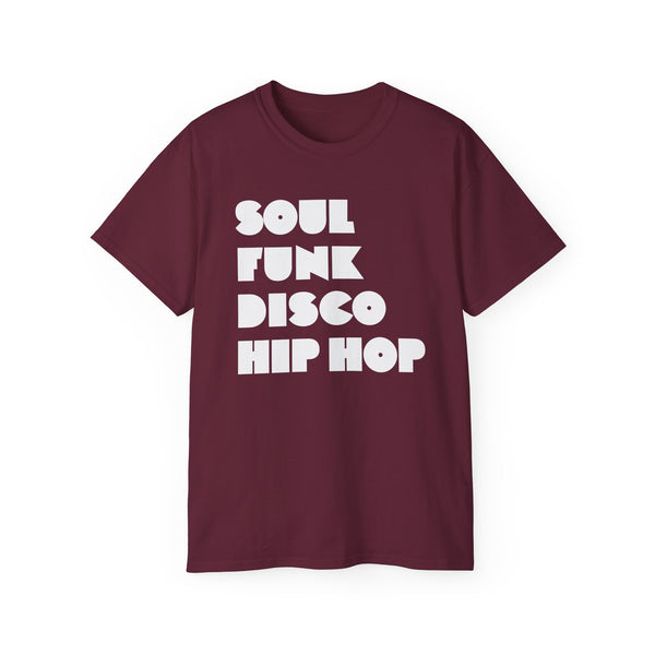 Soul Funk Disco Hip Hop ヘビーウェイトTシャツ