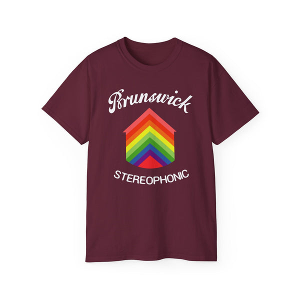 Brunswick Records Stereophonic ヘビーウェイトTシャツ