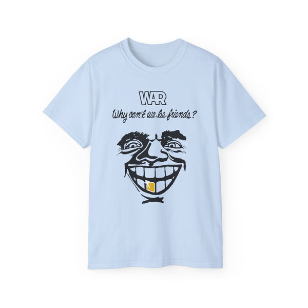 War Why Can't We Be Friends ヘビーウェイトTシャツ