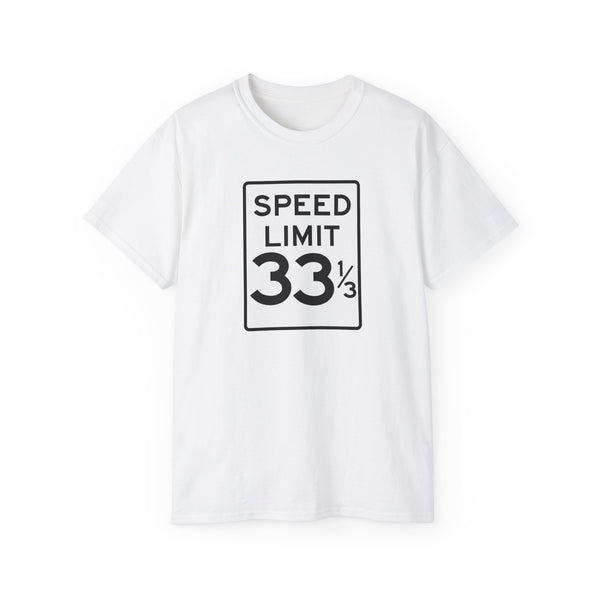 Speed Limit 33 RPM ヘビーウェイトTシャツ