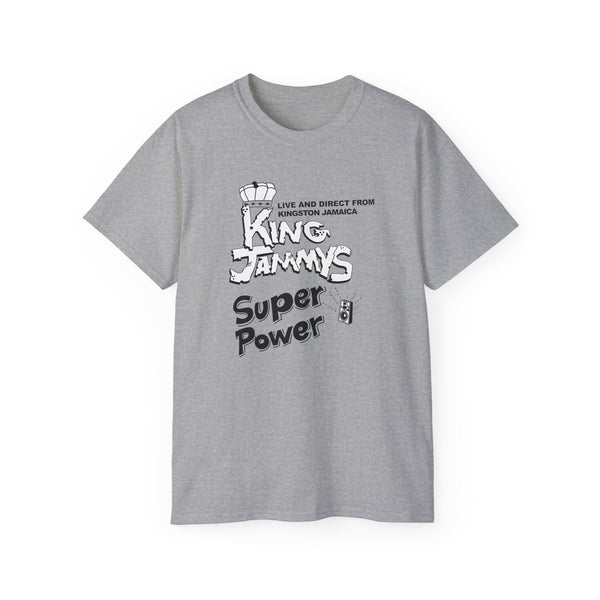 King Jammy's Super Power ヘビーウェイトTシャツ