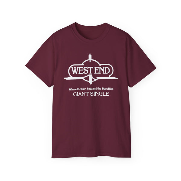 West End Records "Where The Sun Sets" ヘビーウェイトTシャツ