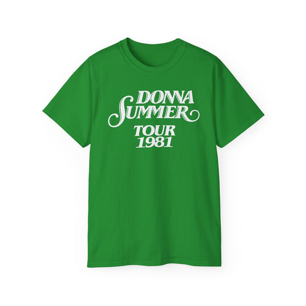 Donna Summer Tour 1981 ヘビーウェイトTシャツ