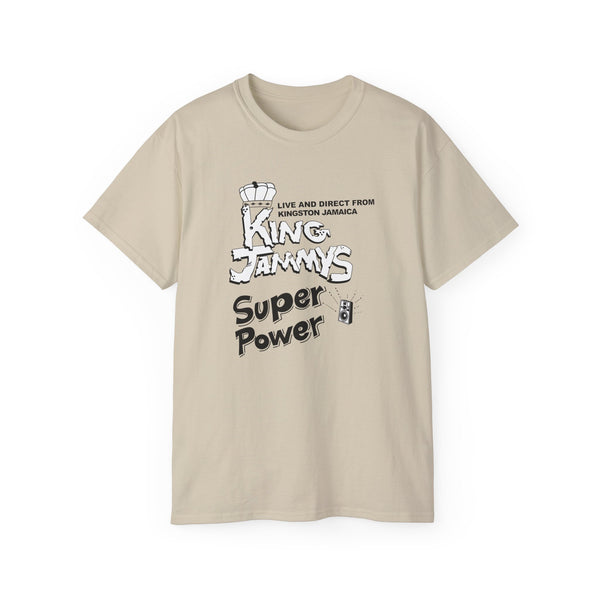 King Jammy's Super Power ヘビーウェイトTシャツ