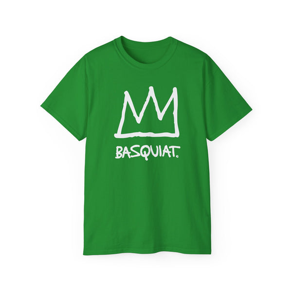 Jean Michel Basquiat Crown Logo ヘビーウェイトTシャツ