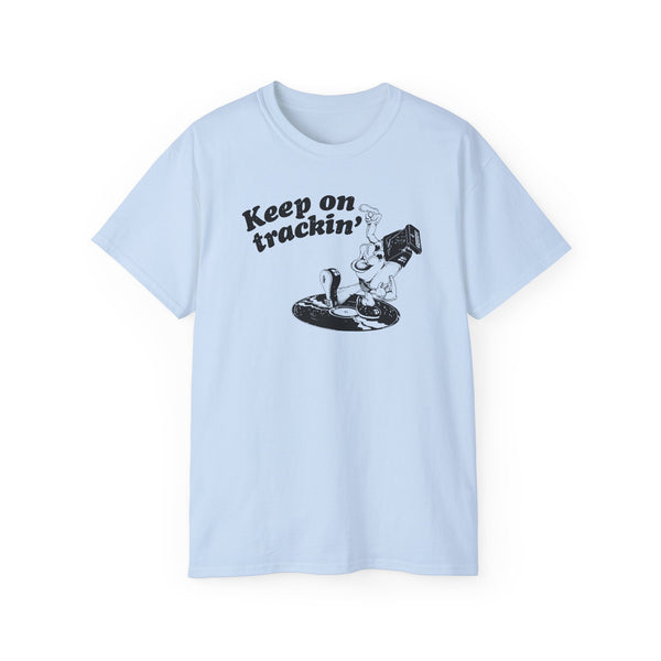 Keep On Tracking ヘビーウェイトTシャツ
