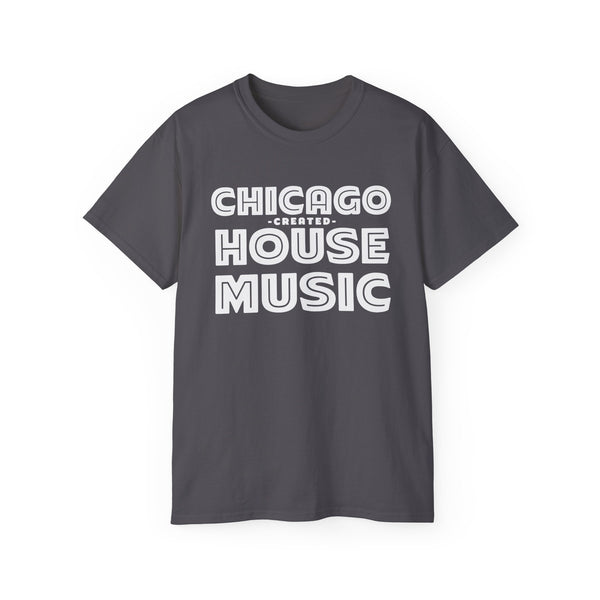 Chicago Created House Music ヘビーウェイトTシャツ