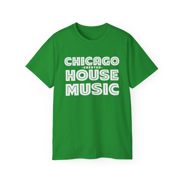 Chicago Created House Music ヘビーウェイトTシャツ